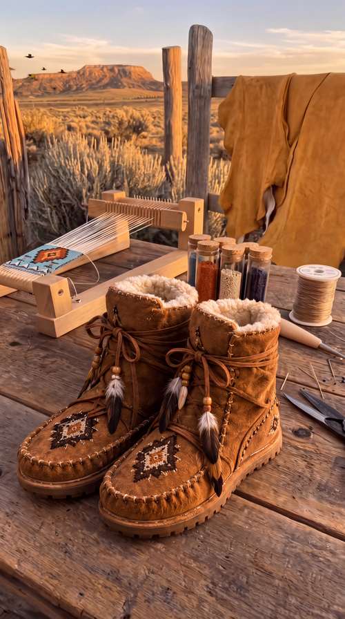HANDMADE NATIVE BOOTS