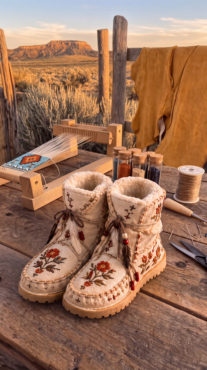 HANDMADE NATIVE BOOTS